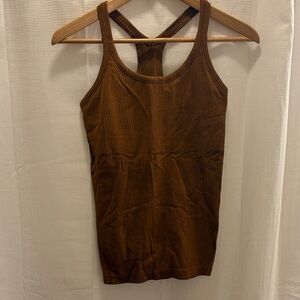Lululemon Chestnut Ribbed Women's Tank Top